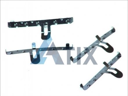 Комплект прижимних планок гальмівного супорту QUICK BRAKE 109-1048 (фото 1)