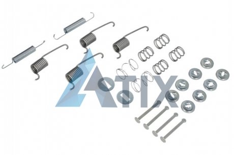 Монтажный комплект барабанных колодок QUICK BRAKE 105-0714