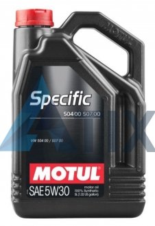 Масло моторное Specific 504.00-507.00 5W-30 (5 л) MOTUL 838751