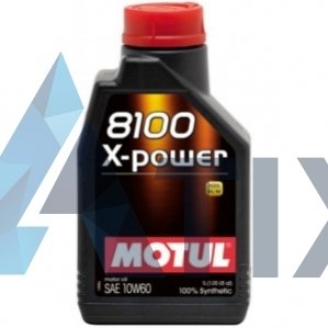 Масло моторное 8100 X-Power 10W-60 (1 л) MOTUL 854811