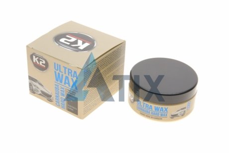 Паста восковая Ultra Wax, восстанавливает блеск лака (250g) K2 K073