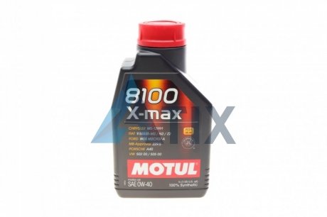 Масло моторное 8100 X-Max 0W-40 (1 л) MOTUL 348201