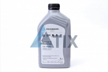 Олива моторна Special G SAE 5W40 (1 Liter) VAG Gs55502m2