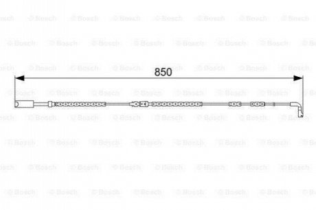 Датчик зносу гальмівних колодок BOSCH 1 987 473 030