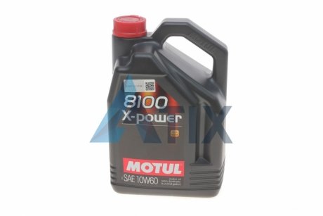 Олива 8100 X-power SAE 10W60 5 L MOTUL 854851