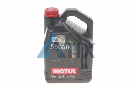 Масло моторное Specific 2312 0W-30 (5 л) MOTUL 867551