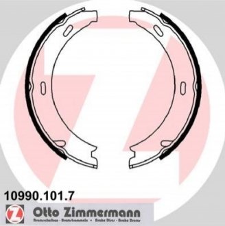 Комплект гальмівних колодок ZIMMERMANN 10990.101.7