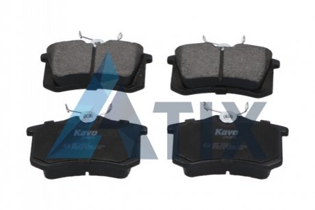 Комплект гальмівних колодок PARTS KAVO KBP-10009