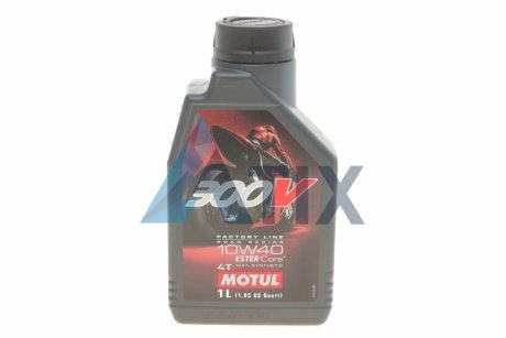 Олива 4T 300V FL SAE 10W40 1L MOTUL 836111