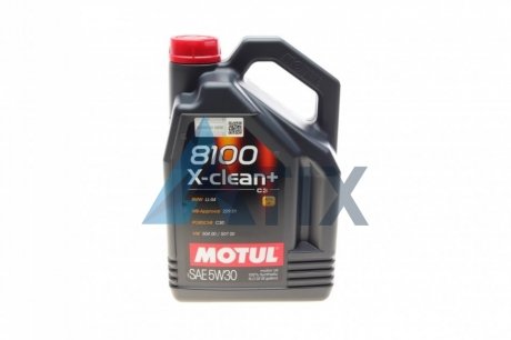 Олива 8100 X-clean + 5W30 5 L MOTUL 854751