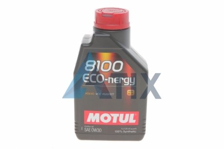 Масло моторное 8100 Eco-Nergy 0W-30 (1 л) MOTUL 872011