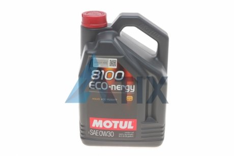 Масло моторное 8100 Eco-Nergy 0W-30 (5 л) MOTUL 872051