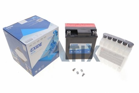 Аккумулятор EXIDE ETX7L-BS (фото 1)