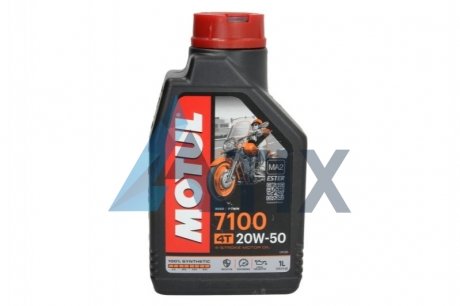 Олива 4T 7100 SAE 20W50 1L MOTUL 836411