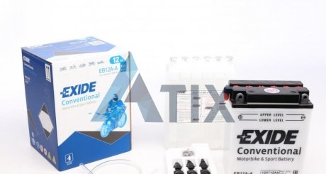 Аккумулятор EXIDE EB12A-A (фото 1)