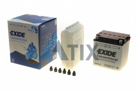 Стартерна батарея (акумулятор) EXIDE EB30L-B