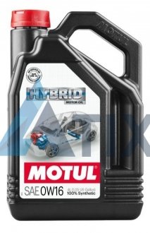 Масло моторное Hybrid 0W-16 (4 л) MOTUL 333207