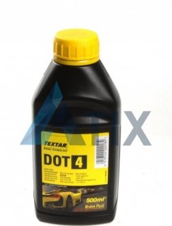Тормозная жидкость DOT4 500ml TEXTAR 95002400