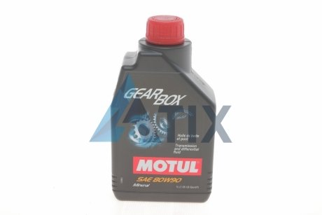 Трансмиссионное масло GearBox GL-4 / 5 80W-90 минеральное 1 л MOTUL 317201