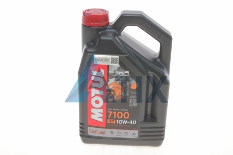 Олива 4T 7100 10W40 4 L MOTUL 836341