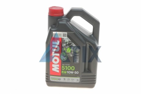 Олива 4T 5100 10W50 4 L MOTUL 836841