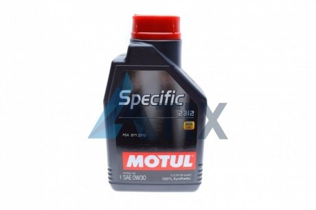 Олива SPEC 2312 0W30 1L MOTUL 867511