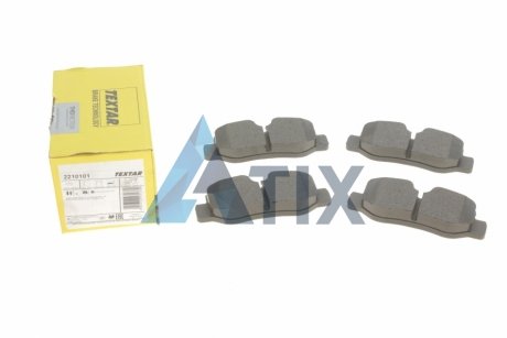 Комплект тормозных колодок TEXTAR 2210101