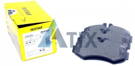 Тормозные колодки дисковые TEXTAR 2302201 (фото 1)