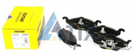 Комплект тормозных колодок, дисковый тормоз TEXTAR 2306302