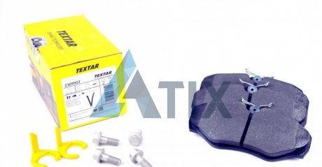Комплект гальмівних колодок TEXTAR 2309902