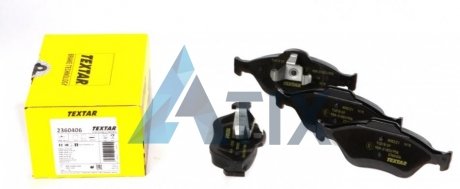 Комплект тормозных колодок, дисковый тормоз TEXTAR 2360406