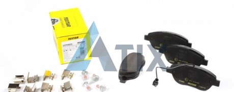 Комплект тормозных колодок TEXTAR 2370802 (фото 1)