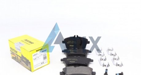 Комплект тормозных колодок, дисковый тормоз TEXTAR 2388101