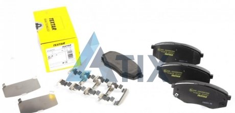 Комплект тормозных колодок TEXTAR 2518701