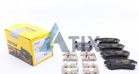 Комплект тормозных колодок TEXTAR 2529201 (фото 1)
