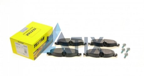 Комплект тормозных колодок TEXTAR 2568303 (фото 1)