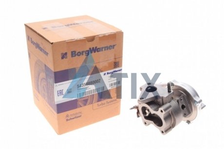 Турбіна Renault Kangoo 1.5DCI 02-09 (60kw) BorgWarner 5435 988 0002