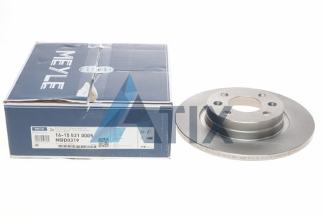 Тормозной диск MEYLE 16-15 521 0005