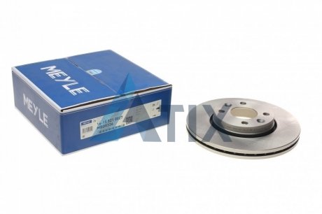 Тормозной диск вентилируемый передний Ren KANGOO II MEYLE 16-15 521 0027