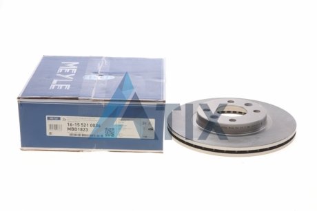 Тормозной диск MEYLE 16-15 521 0036