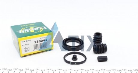 Ремкомплект супорту заднього Toyota Avensis/Corolla 03-09 (d=38mm)(Bosch) FRENKIT 238043