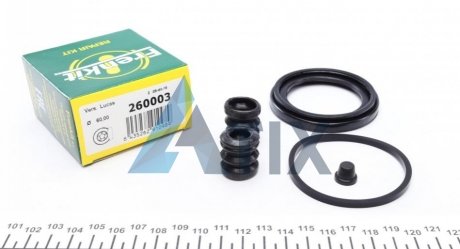 Ремкомплект тормозного суппорта переднего RENAULT LAGUNA III 07-15 FRENKIT 260003