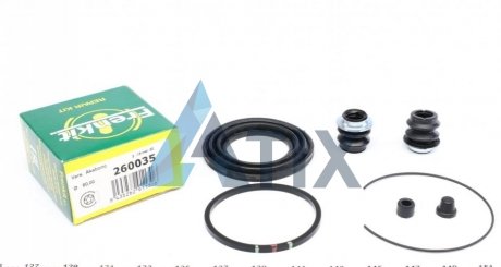 Ремкомплект гальмівного супорта переднього LEXUS RX 00-03 FRENKIT 260035
