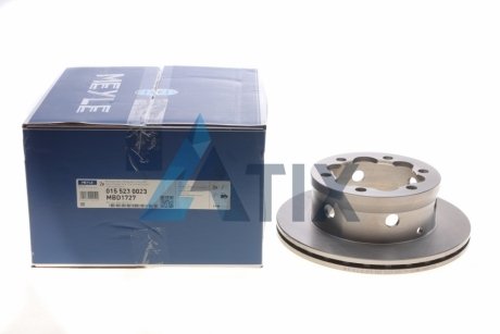 Тормозной диск заднии Sprinter/LT -06 (спарка) MEYLE 015 523 0023 (фото 1)