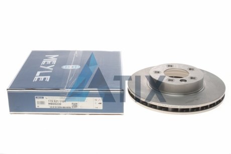 Тормозной диск MEYLE 115 521 1101 (фото 1)