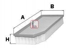 Фільтр повітряний SOFIMA S 3366 A