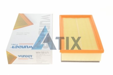 Фільтр повітряний WUNDER WUNDER FILTER WH 551/1