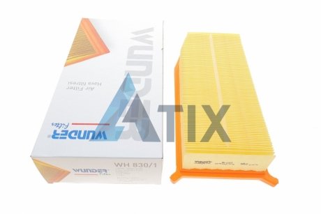 Фильтр воздушный Renault Clio/Dacia Logan 0.9-1.6 10- WUNDER FILTER WH 830/1