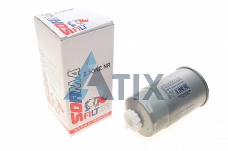 Фильтр топливный Citroen Nemo 1.3HDi 10-/ Fiat Doblo, Qubo 1.3-2.0D Multijet 05-/ Peugeot Bipper 1.3 SOFIMA S 1ONE NR
