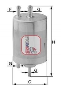 Фільтр паливний SOFIMA S 1958 B